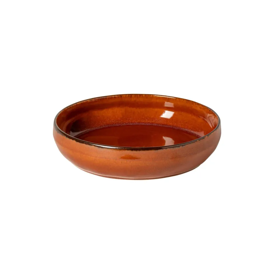 Costa Nova Poterie suppetallerken karamel rund