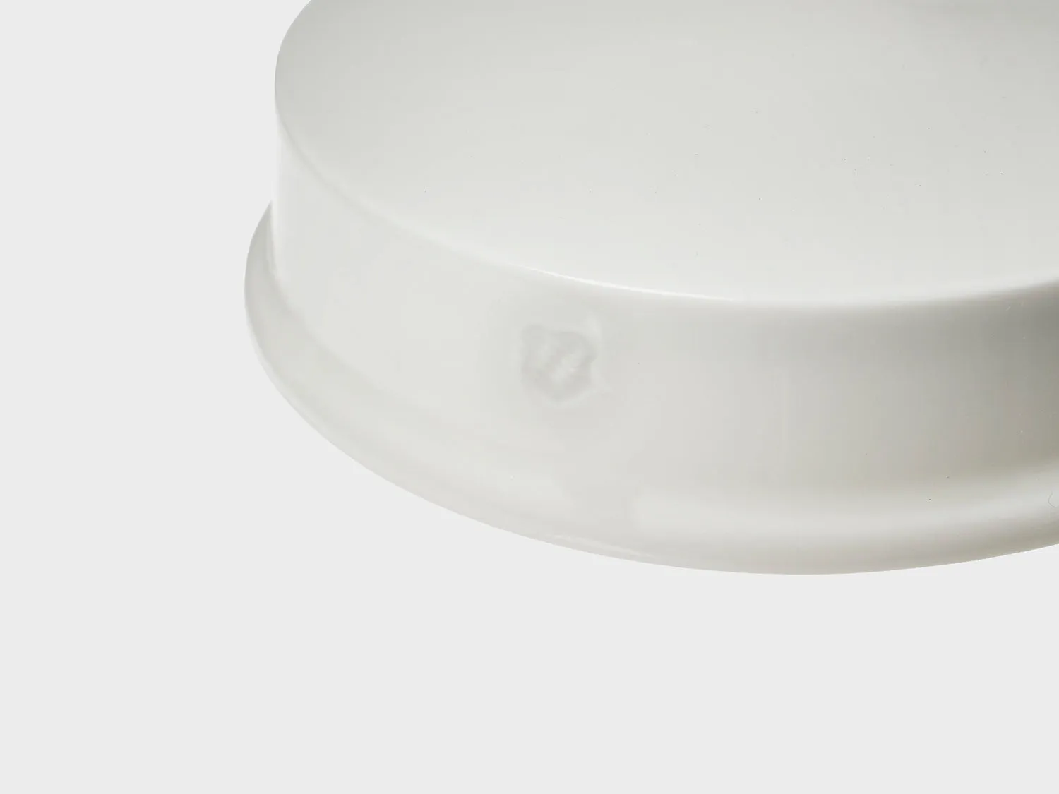 Nymphenburg Apotekerkrukke Gr. 1 hvid porcelæn