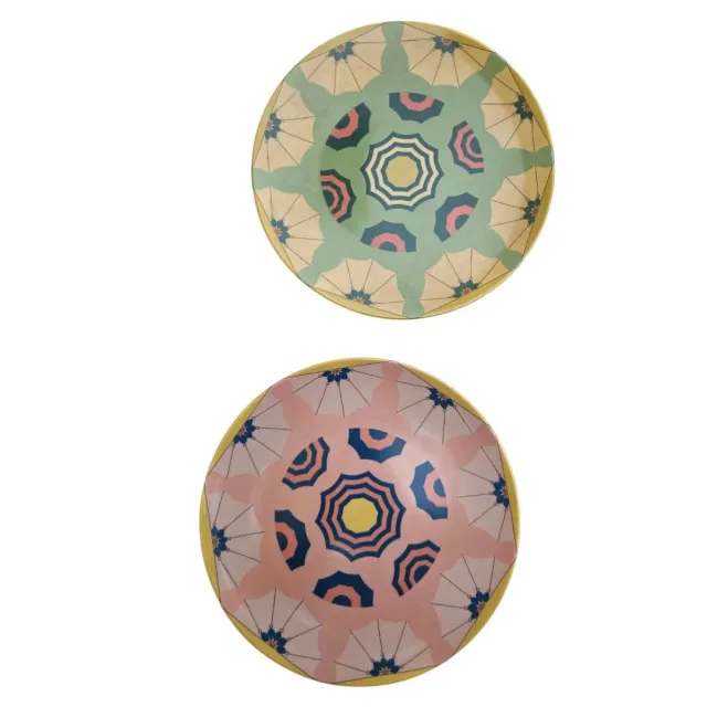 Les Ottomans salattallerken porcelæn sæt 2 stk
