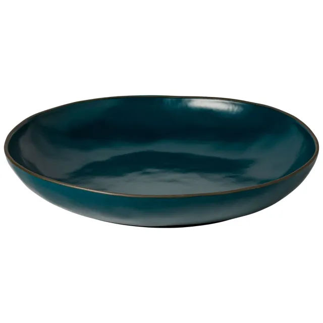 Costa Nova Stacked Organic lav skål Deep Sea Blue stentøj