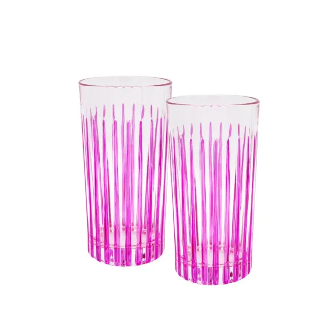 Les Ottomans CGK02 cocktailglas rose 2 stk håndmalet