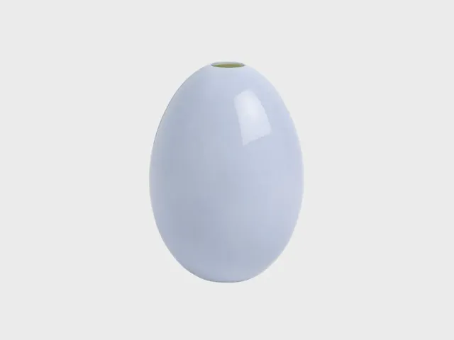 Nymphenburg Eivase Flieder vase M lilla porcelæn