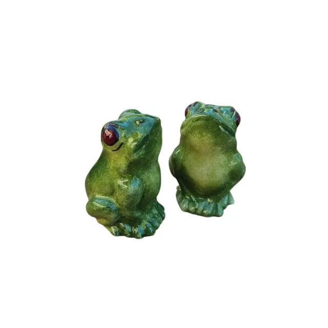 Les Ottomans Frogs salt- og pebersæt keramik