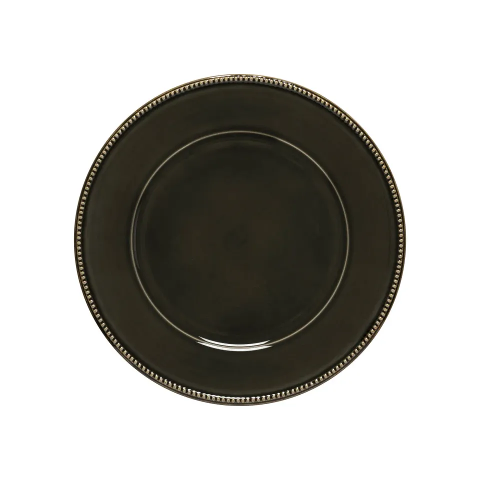 Costa Nova Luzia middagstallerken slate grey stentøj